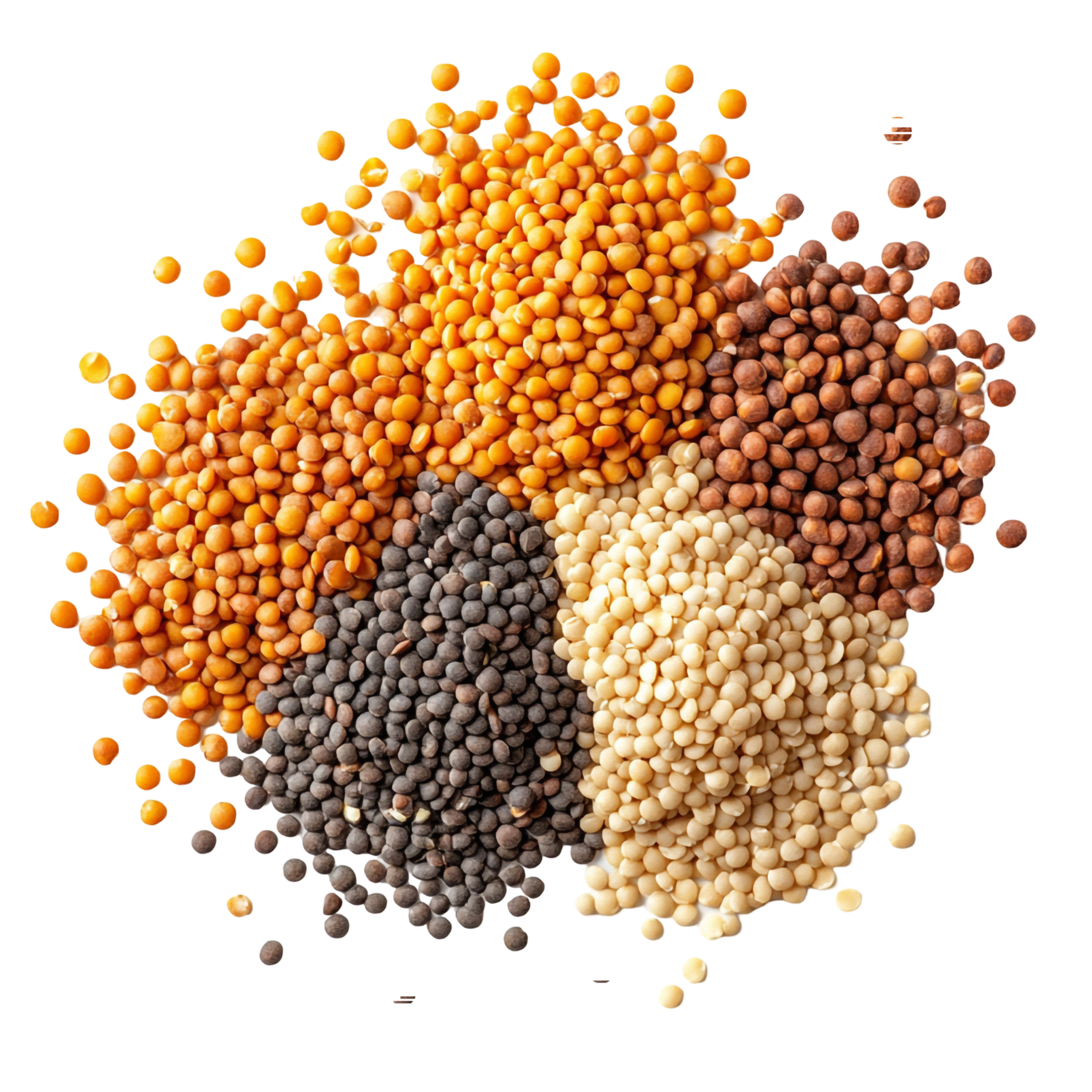 Pulses ingredient illustration for a dal buying guide