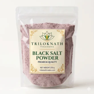 Triloknath Traders Black Salt Powder 250 g pouch