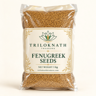Triloknath Traders Fenugreek Seeds branded 1 kg pack