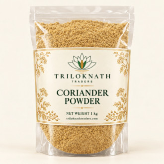 Triloknath Traders Coriander Powder 1 kg branded pouch