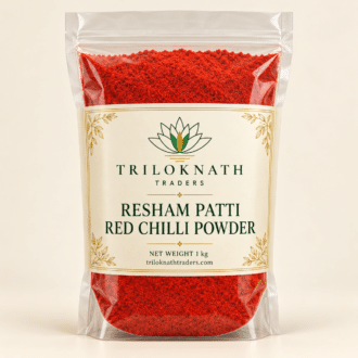 Triloknath Traders Resham Patti Chilli Powder 1 kg branded pouch