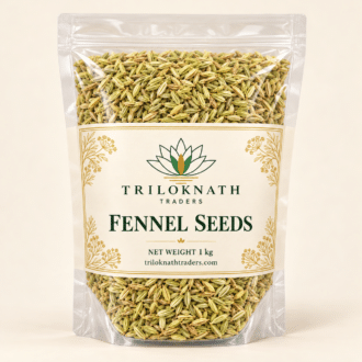 Triloknath Traders Fennel Seeds branded 1 kg pack