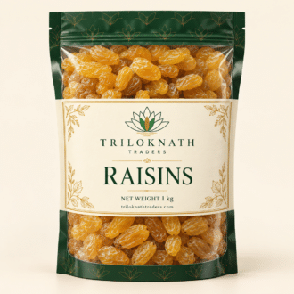 Triloknath Traders Raisins branded 1 kg pouch
