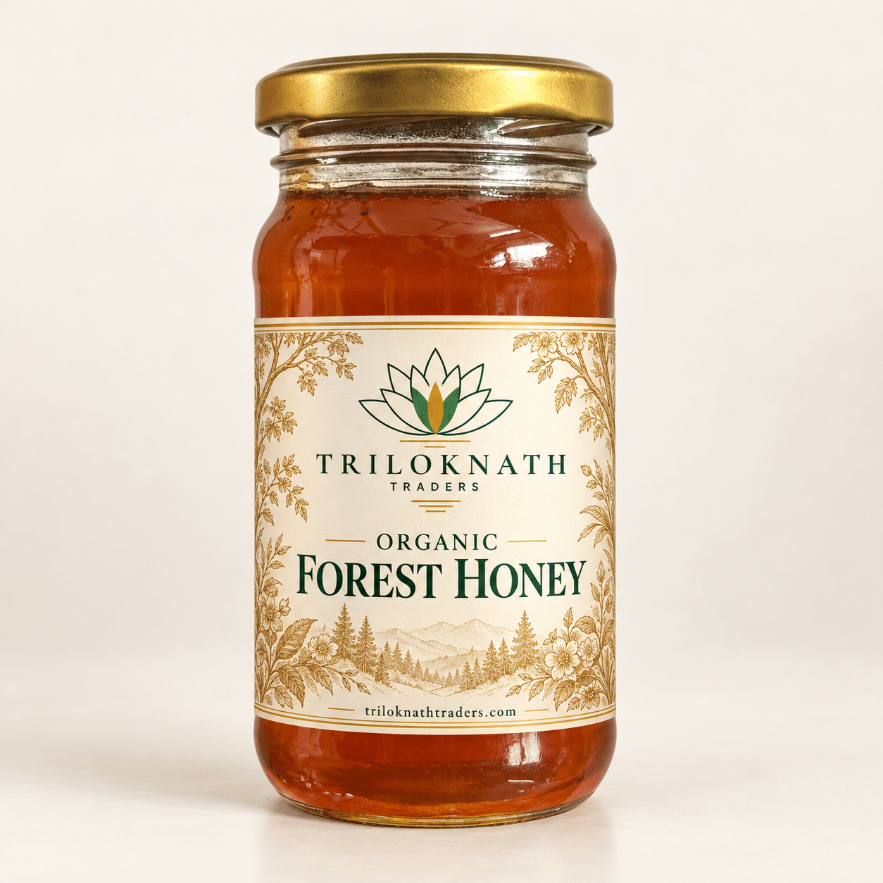 Triloknath Traders Forest Honey jar