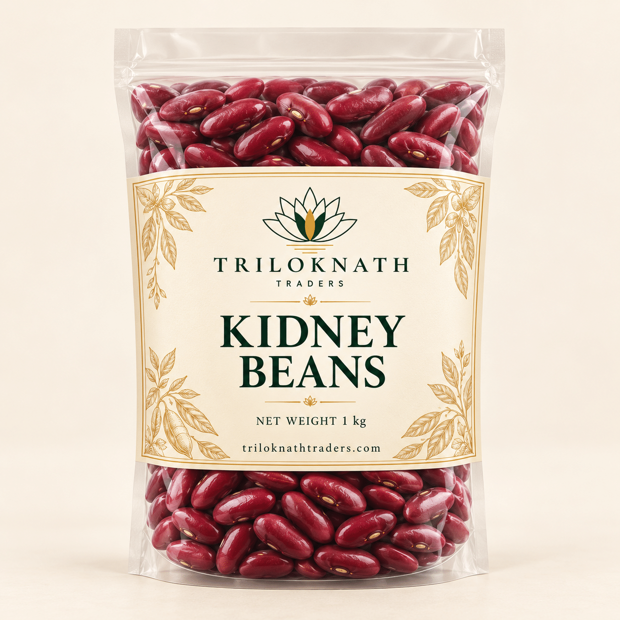 Triloknath Traders Kidney Beans branded pack