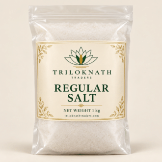 Triloknath Traders Regular Salt - 1 kg pack